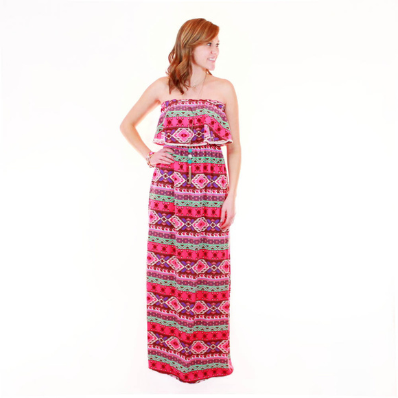 Culture Shock Maxi - Pink — Everly and Ace - Picture 2 of 2